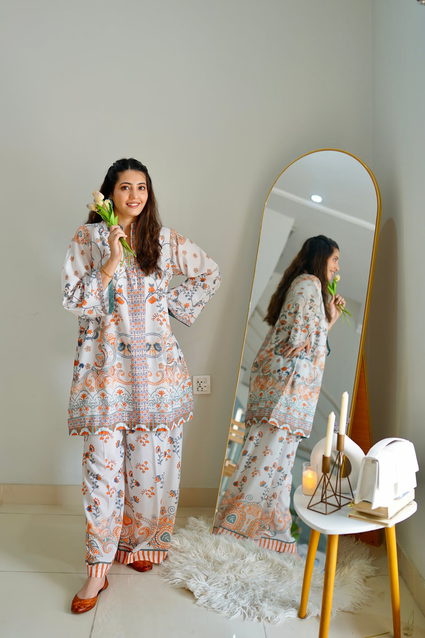 Aylaa - 2 PC Printed Co-ord